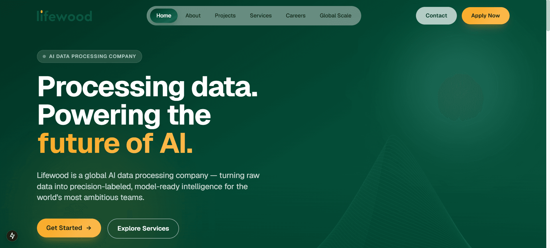 Corporate Website — Lifewood Data Technology premium corporate site